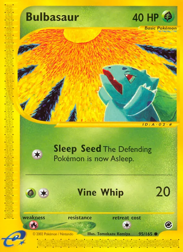 95 Bulbasaur – Expedition Base Set