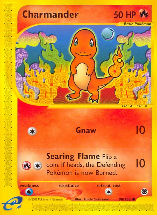 98 Charmander – Expedition Base Set
