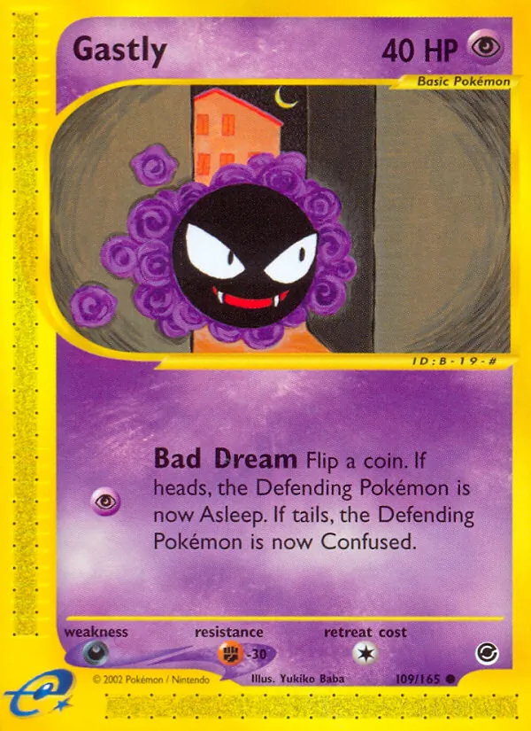 109-RH Gastly – Expedition Base Set