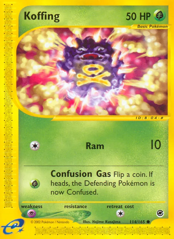 114-RH Koffing – Expedition Base Set