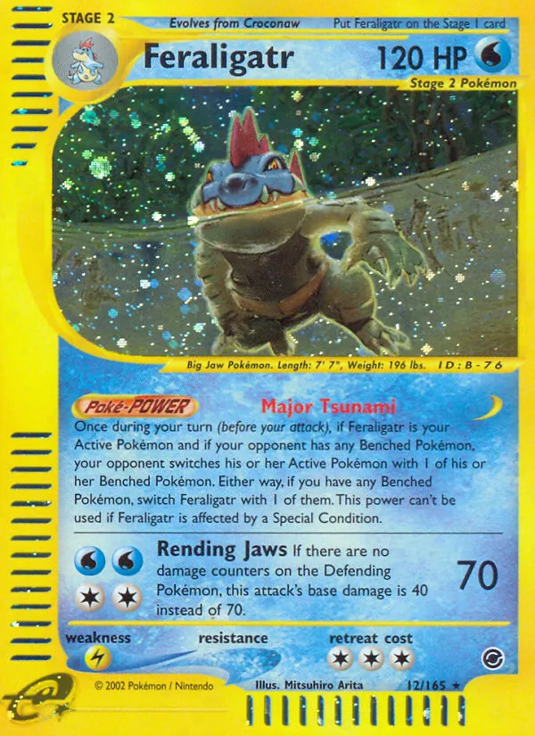 12-RH Feraligatr – Expedition Base Set