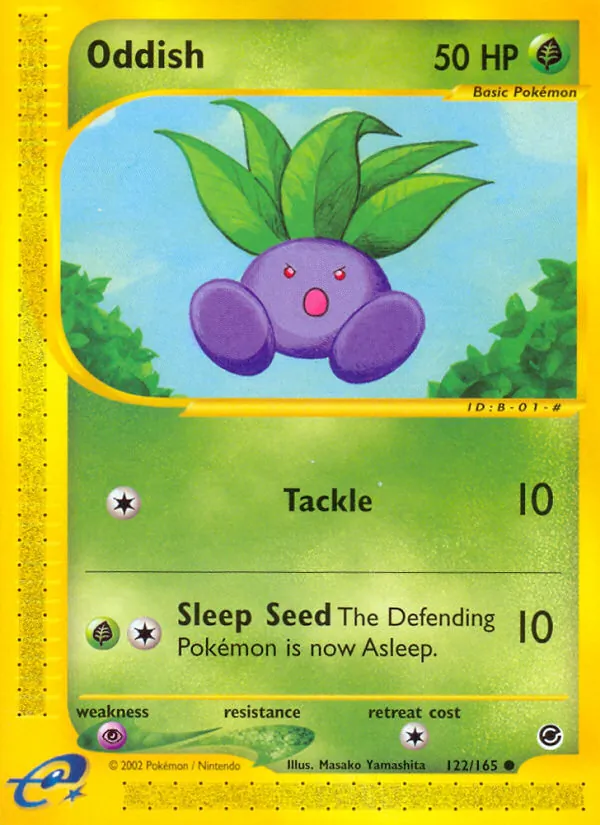 122-RH Oddish – Expedition Base Set