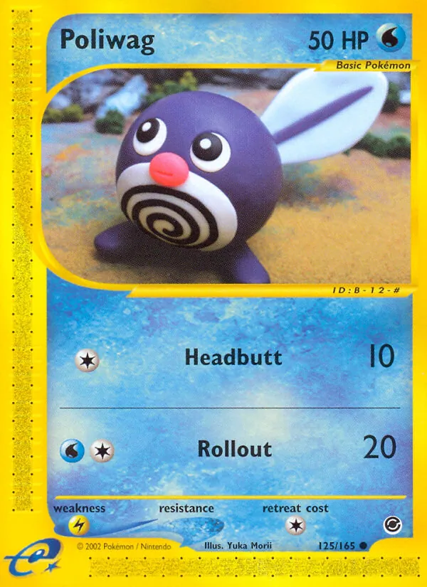 125-RH Poliwag – Expedition Base Set