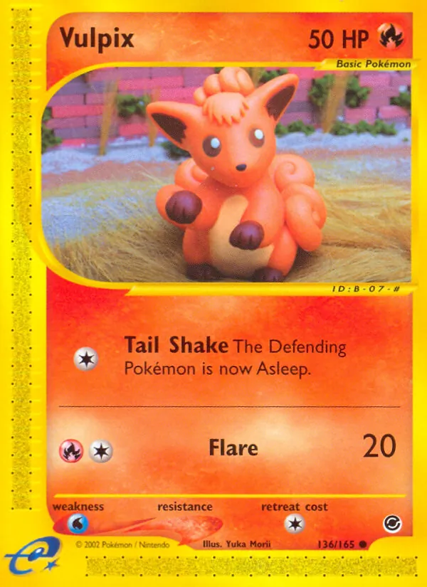136-RH Vulpix – Expedition Base Set