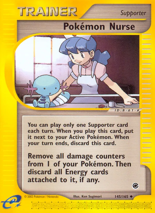 145-RH Pokémon Nurse – Expedition Base Set