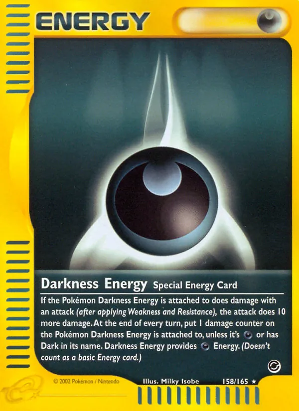 158-RH Darkness Energy – Expedition Base Set