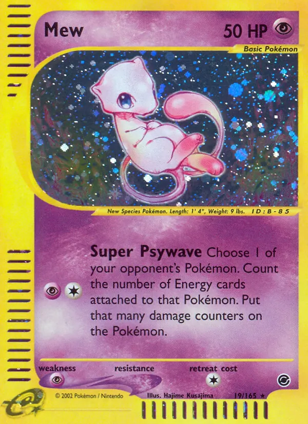 19-RH Mew – Expedition Base Set