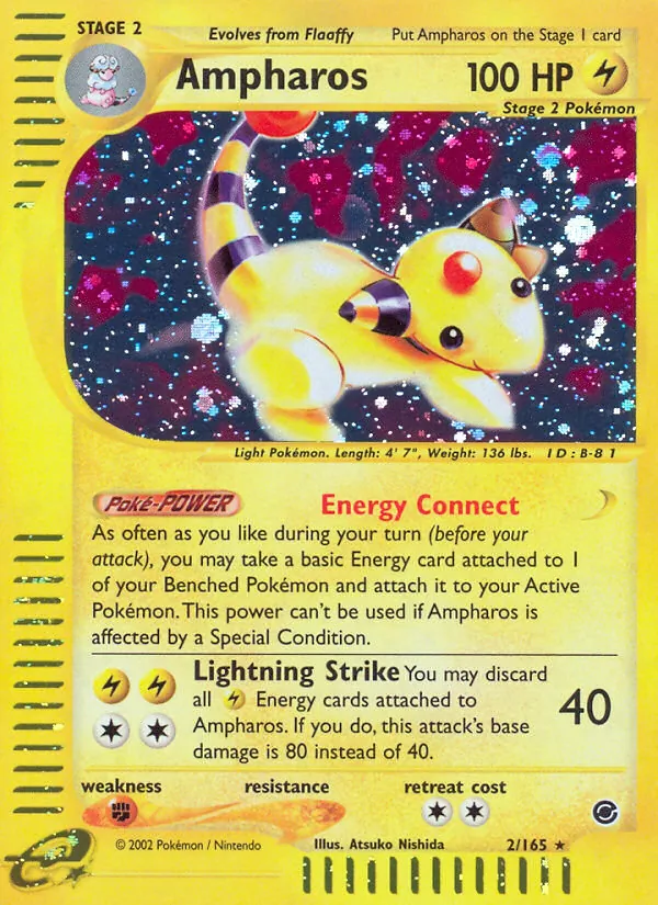 2-RH Ampharos – Expedition Base Set