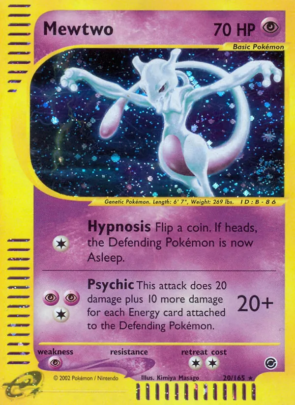 20-RH Mewtwo – Expedition Base Set