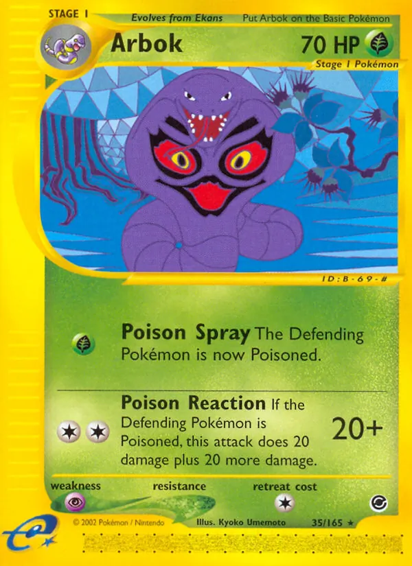 35-RH Arbok – Expedition Base Set