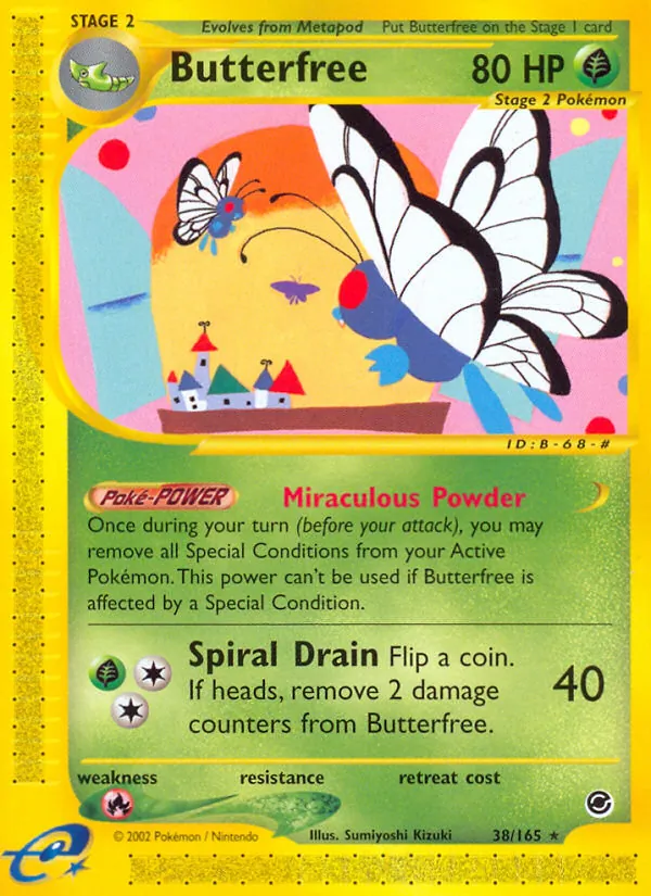 38-RH Butterfree – Expedition Base Set