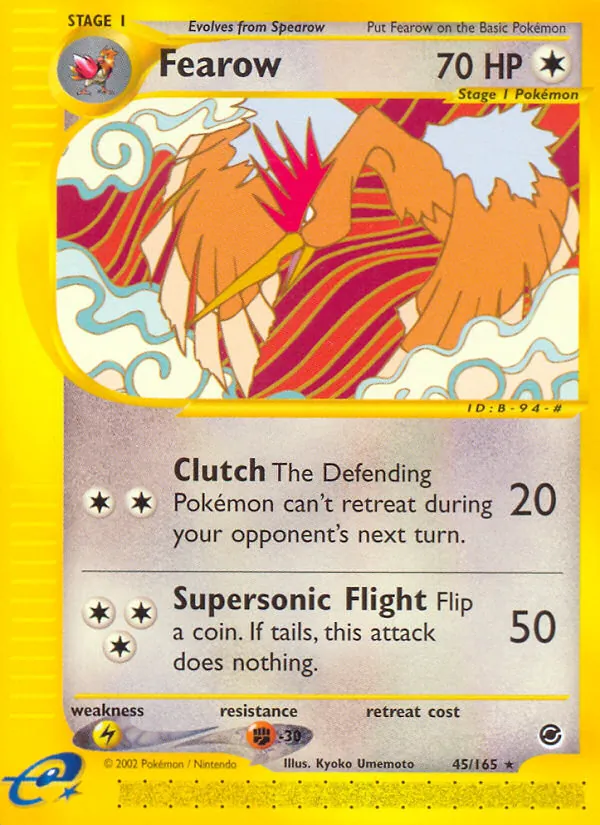 45-RH Fearow – Expedition Base Set