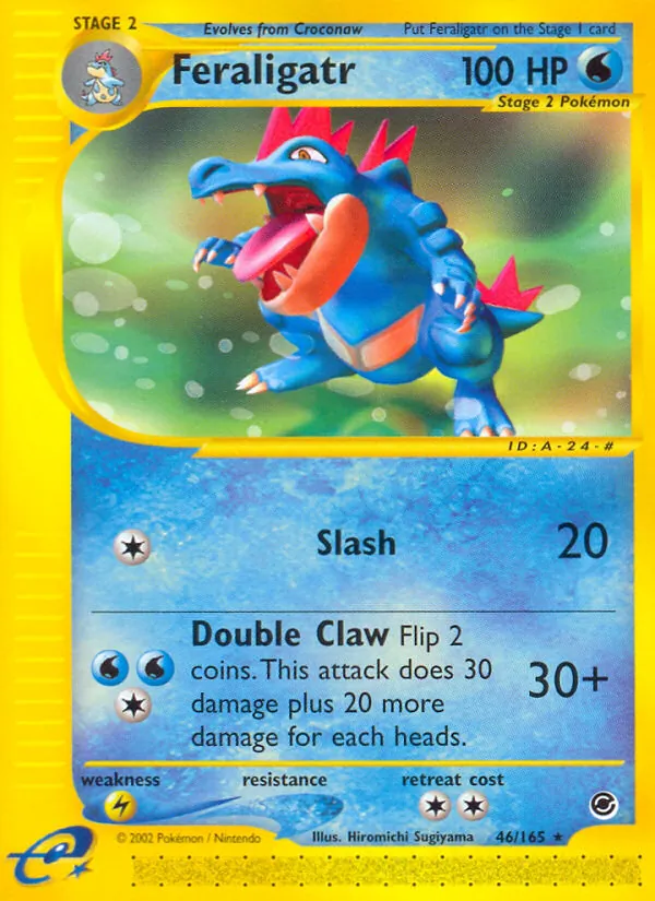 46-RH Feraligatr – Expedition Base Set