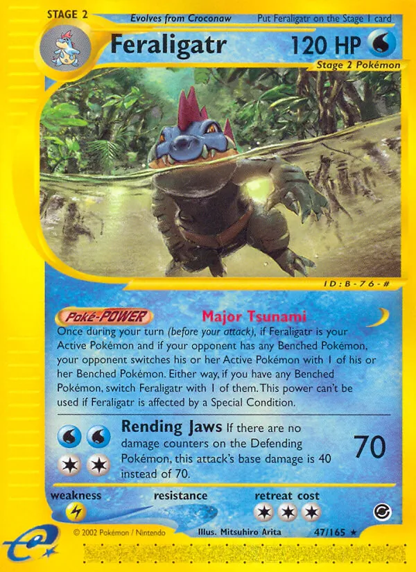 47-RH Feraligatr – Expedition Base Set
