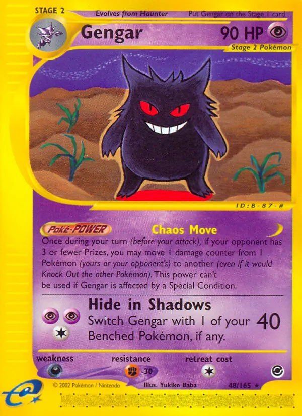 48-RH Gengar – Expedition Base Set