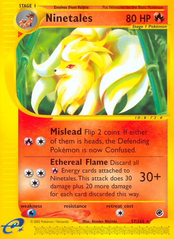 57-RH Ninetales – Expedition Base Set