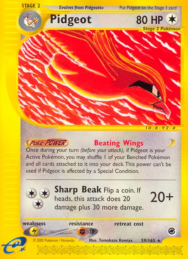 59-RH Pidgeot – Expedition Base Set