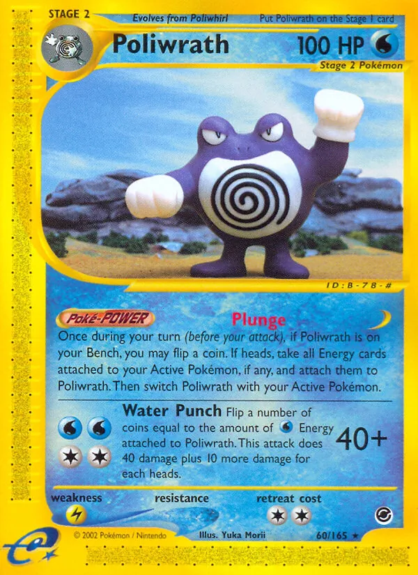 60-RH Poliwrath – Expedition Base Set