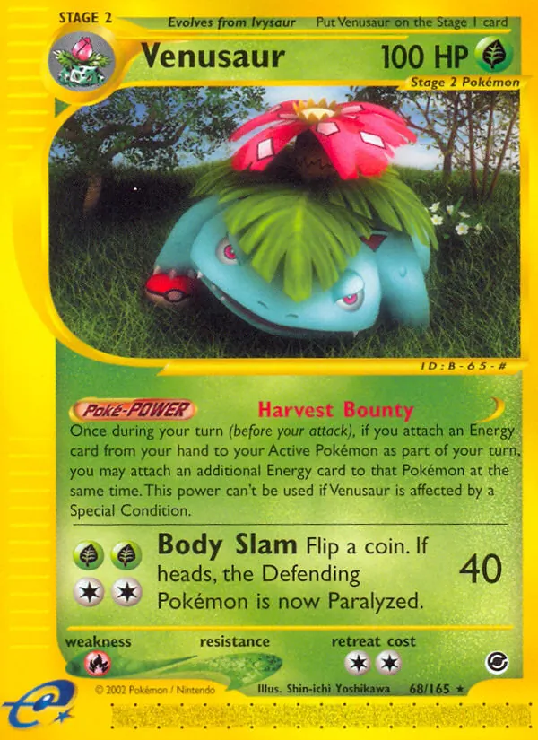68-RH Venusaur – Expedition Base Set