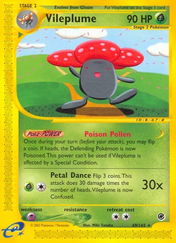 69-RH Vileplume – Expedition Base Set