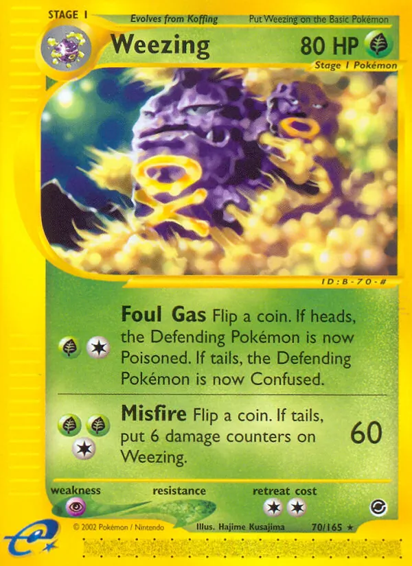 70-RH Weezing – Expedition Base Set