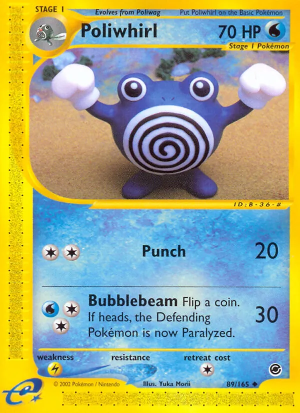 89-RH Poliwhirl – Expedition Base Set