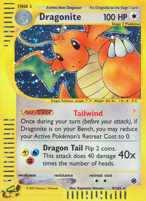 9-RH Dragonite – Expedition Base Set