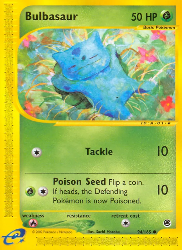 94-RH Bulbasaur – Expedition Base Set