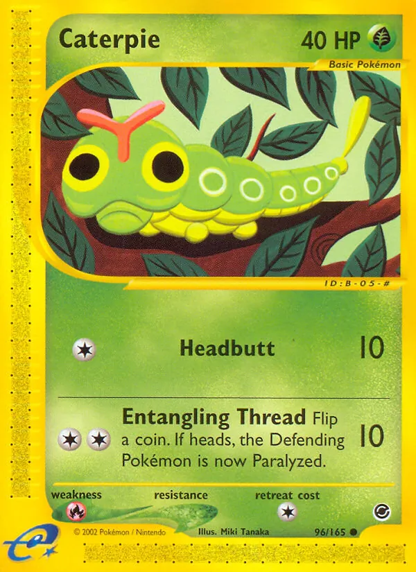 96-RH Caterpie – Expedition Base Set