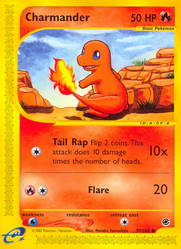 97-RH Charmander – Expedition Base Set