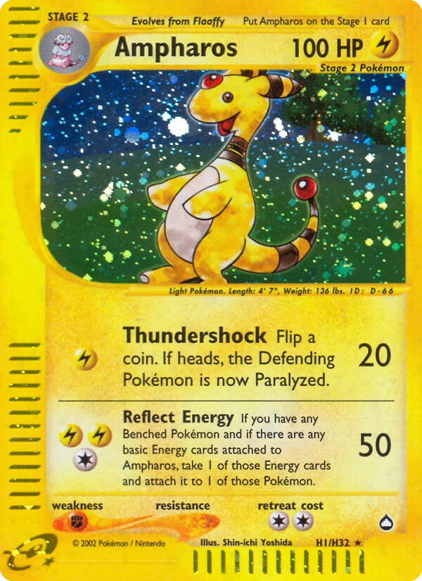 H01 Ampharos – Aquapolis