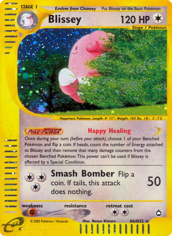 H06 Blissey – Aquapolis