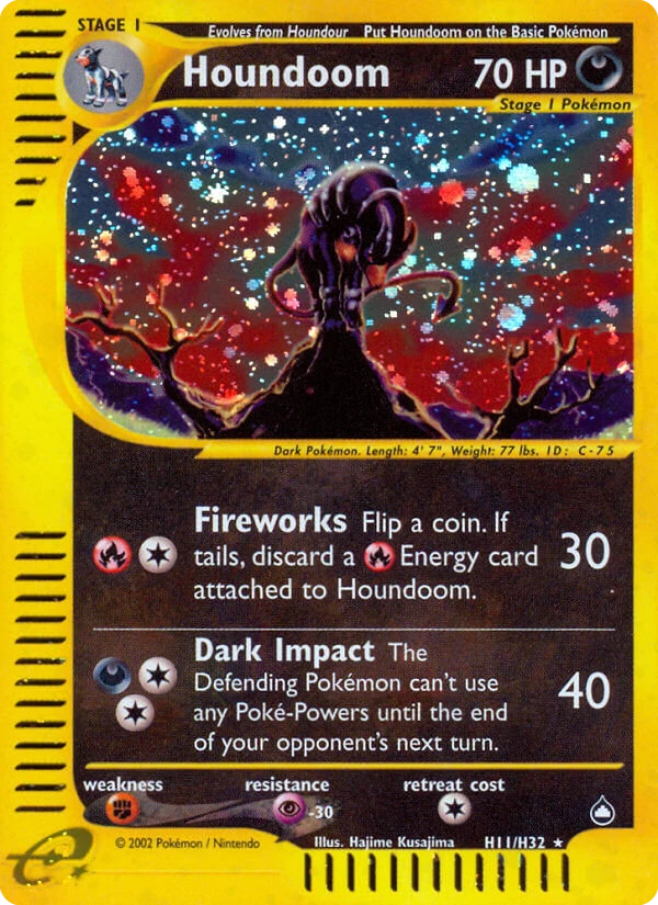 H11 Houndoom – Aquapolis