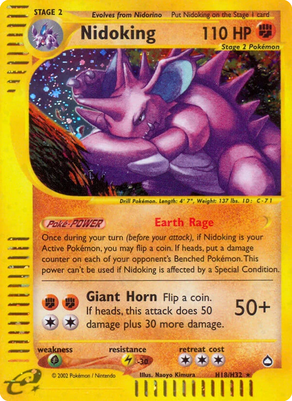 H18 Nidoking – Aquapolis