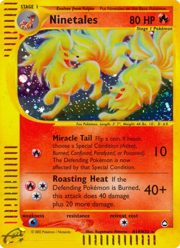 H19 Ninetales – Aquapolis