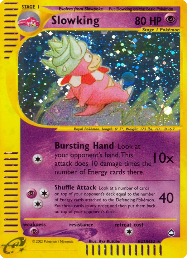 H22 Slowking – Aquapolis