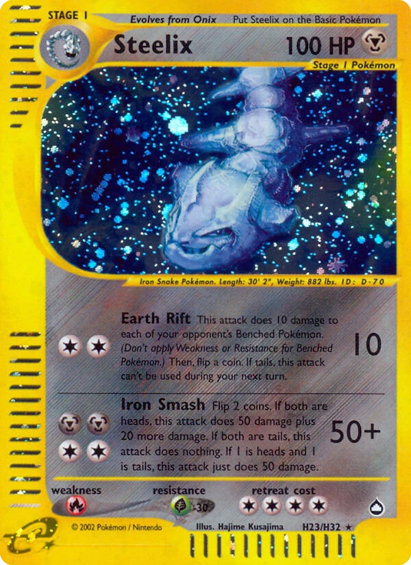 H23 Steelix – Aquapolis