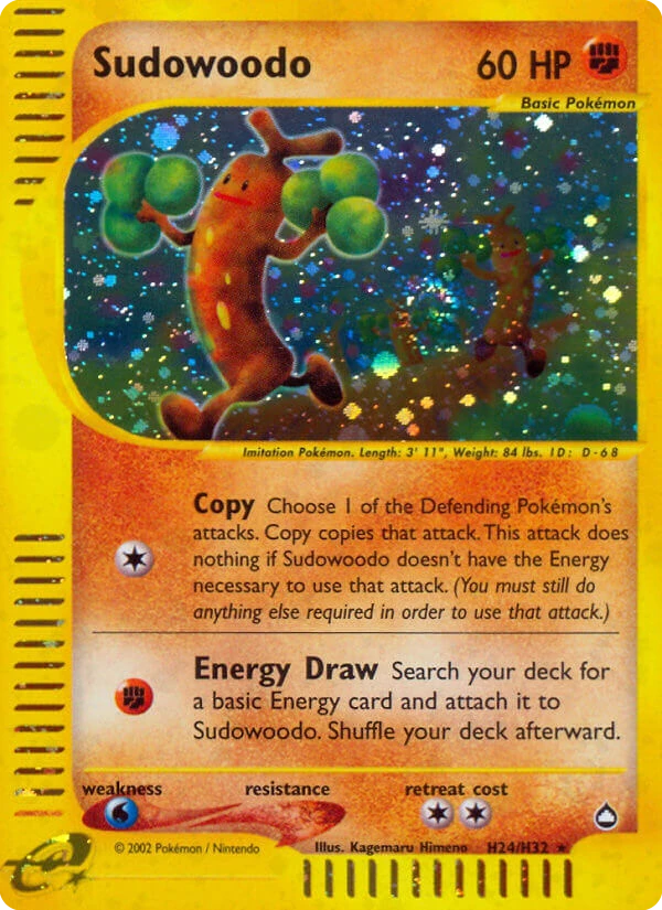 H24 Sudowoodo – Aquapolis