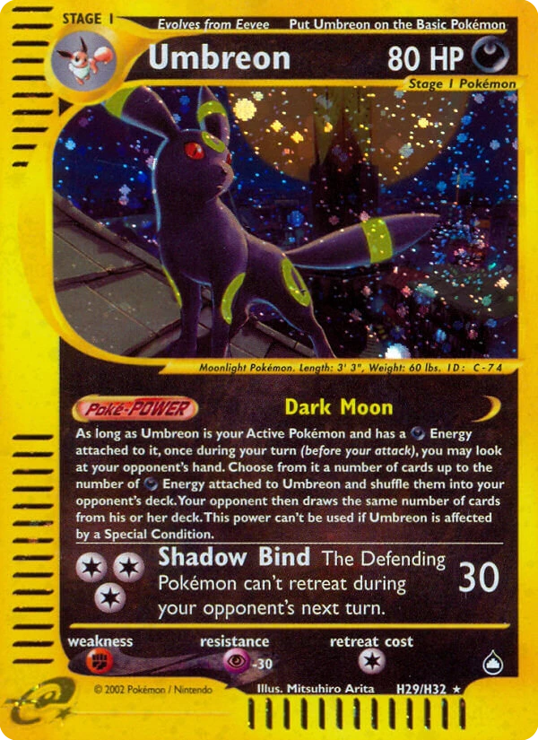 H29 Umbreon – Aquapolis