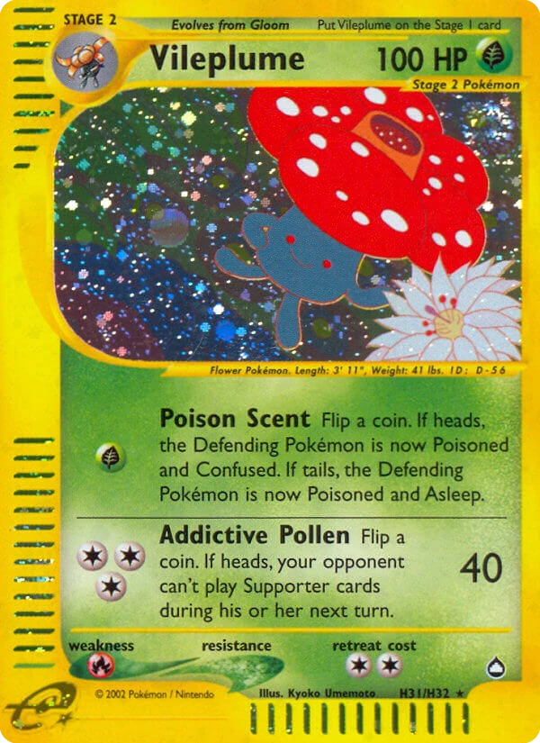 H31 Vileplume – Aquapolis