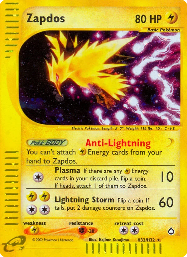 H32 Zapdos – Aquapolis