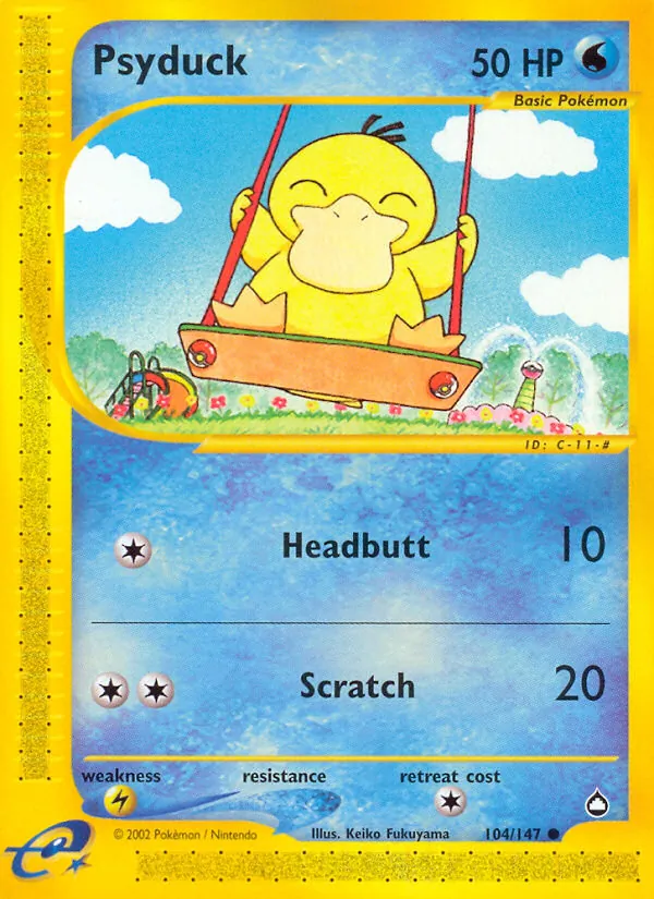 104 Psyduck – Aquapolis