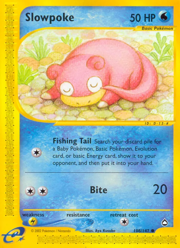 108 Slowpoke – Aquapolis