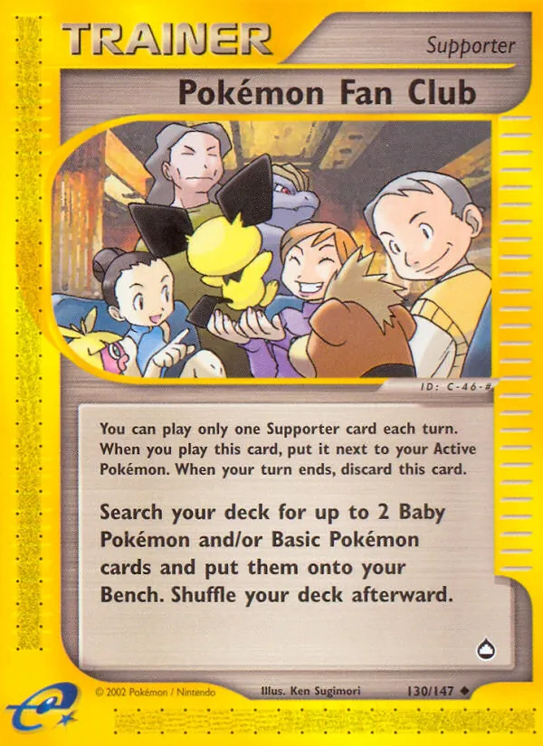 130 Pokémon Fan Club – Aquapolis