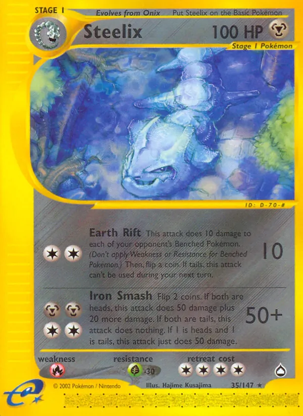 35 Steelix – Aquapolis