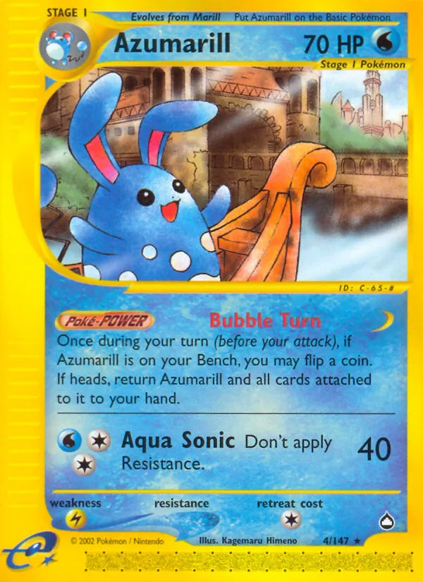 4 Azumarill – Aquapolis