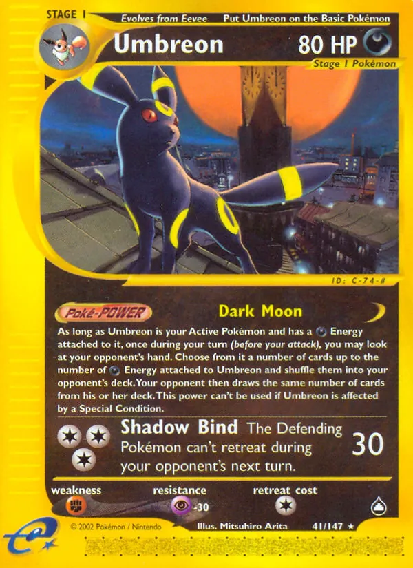 41 Umbreon – Aquapolis