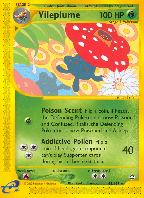 43 Vileplume – Aquapolis