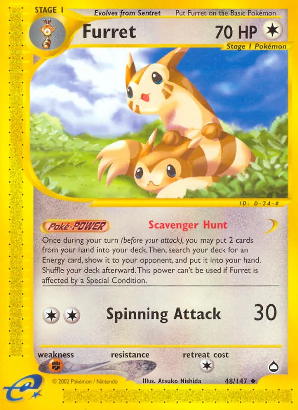 48 Furret – Aquapolis