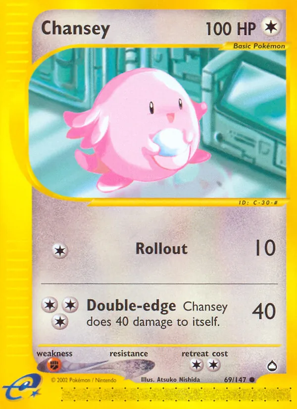 69 Chansey – Aquapolis